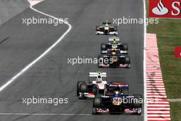 22.05.2011 Barcelona, Spain,  Sebastien Buemi (SUI), Scuderia Toro Rosso  - Formula 1 World Championship, Rd 05, Spainish Grand Prix, Sunday Race