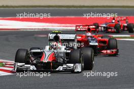 22.05.2011 Barcelona, Spain,  Vitantonio Liuzzi (ITA), Hispania Racing Team, HRT  - Formula 1 World Championship, Rd 05, Spainish Grand Prix, Sunday Race