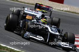 22.05.2011 Barcelona, Spain,  Pastor Maldonado (VEN), AT&T Williams - Formula 1 World Championship, Rd 05, Spainish Grand Prix, Sunday Race