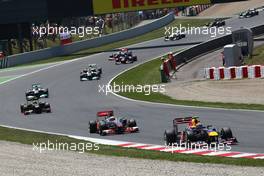 22.05.2011 Barcelona, Spain,  Mark Webber (AUS), Red Bull Racing - Formula 1 World Championship, Rd 05, Spainish Grand Prix, Sunday Race