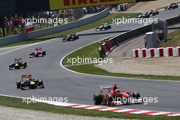 22.05.2011 Barcelona, Spain,  Fernando Alonso (ESP), Scuderia Ferrari - Formula 1 World Championship, Rd 05, Spainish Grand Prix, Sunday Race