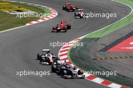 22.05.2011 Barcelona, Spain,  Rubens Barrichello (BRA), AT&T Williams, FW33 - Formula 1 World Championship, Rd 05, Spainish Grand Prix, Sunday Race