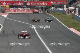 22.05.2011 Barcelona, Spain,  Fernando Alonso (ESP), Scuderia Ferrari  - Formula 1 World Championship, Rd 05, Spainish Grand Prix, Sunday Race