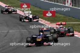 22.05.2011 Barcelona, Spain,  Sebastien Buemi (SUI), Scuderia Toro Rosso  - Formula 1 World Championship, Rd 05, Spainish Grand Prix, Sunday Race