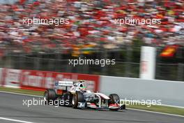 22.05.2011 Barcelona, Spain,  Sergio Pérez (MEX), Sauber F1 Team - Formula 1 World Championship, Rd 05, Spainish Grand Prix, Sunday Race