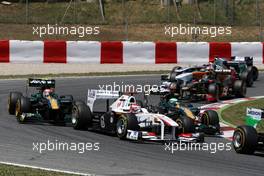 22.05.2011 Barcelona, Spain,  Kamui Kobayashi (JAP), Sauber F1 Team, C30 - Formula 1 World Championship, Rd 05, Spainish Grand Prix, Sunday Race