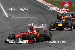 22.05.2011 Barcelona, Spain,  Fernando Alonso (ESP), Scuderia Ferrari  - Formula 1 World Championship, Rd 05, Spainish Grand Prix, Sunday Race