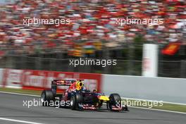 22.05.2011 Barcelona, Spain,  Sebastian Vettel (GER), Red Bull Racing - Formula 1 World Championship, Rd 05, Spainish Grand Prix, Sunday Race