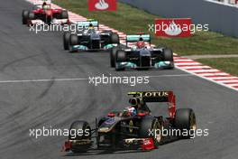 22.05.2011 Barcelona, Spain,  Vitaly Petrov (RUS), Lotus Renalut F1 Team  - Formula 1 World Championship, Rd 05, Spainish Grand Prix, Sunday Race