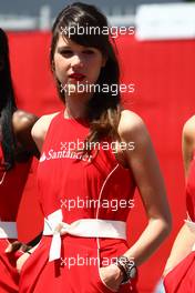 21.05.2011 Barcelona, Spain,  Girls in the paddock - Formula 1 World Championship, Rd 05, Spainish Grand Prix, Saturday