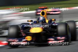 21.05.2011 Barcelona, Spain,  Sebastian Vettel (GER), Red Bull Racing - Formula 1 World Championship, Rd 05, Spainish Grand Prix, Saturday Practice