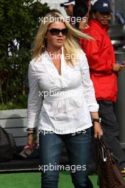 21.05.2011 Barcelona, Spain,  Corina Schumacher (GER), Corinna, Wife of Michael Schumacher - Formula 1 World Championship, Rd 05, Spainish Grand Prix, Saturday