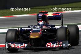 21.05.2011 Barcelona, Spain,  Sébastien Buemi (SUI), Scuderia Toro Rosso - Formula 1 World Championship, Rd 05, Spainish Grand Prix, Saturday Practice