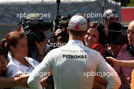 21.05.2011 Barcelona, Spain,  Michael Schumacher (GER), Mercedes GP Petronas F1 Team - Formula 1 World Championship, Rd 05, Spainish Grand Prix, Saturday Qualifying