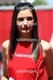 21.05.2011 Barcelona, Spain,  Girls in the paddock - Formula 1 World Championship, Rd 05, Spainish Grand Prix, Saturday