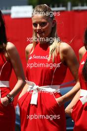 21.05.2011 Barcelona, Spain,  Girls in the paddock - Formula 1 World Championship, Rd 05, Spainish Grand Prix, Saturday