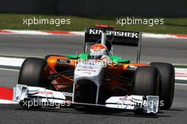 21.05.2011 Barcelona, Spain,  Adrian Sutil (GER), Force India F1 Team - Formula 1 World Championship, Rd 05, Spainish Grand Prix, Saturday Practice