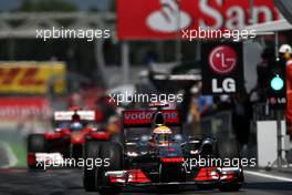 21.05.2011 Barcelona, Spain,  Lewis Hamilton (GBR), McLaren Mercedes - Formula 1 World Championship, Rd 05, Spainish Grand Prix, Saturday Qualifying