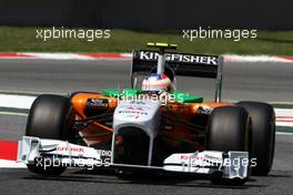 21.05.2011 Barcelona, Spain,  Paul di Resta (GBR), Force India F1 Team - Formula 1 World Championship, Rd 05, Spainish Grand Prix, Saturday Practice