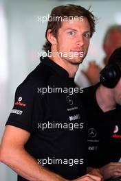 21.05.2011 Barcelona, Spain,  Jenson Button (GBR), McLaren Mercedes - Formula 1 World Championship, Rd 05, Spainish Grand Prix, Saturday