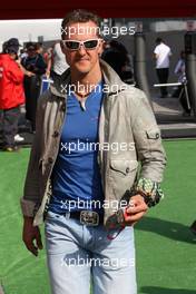 21.05.2011 Barcelona, Spain,  Michael Schumacher (GER), Mercedes GP Petronas F1 Team - Formula 1 World Championship, Rd 05, Spainish Grand Prix, Saturday
