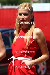 21.05.2011 Barcelona, Spain,  Girls in the paddock - Formula 1 World Championship, Rd 05, Spainish Grand Prix, Saturday