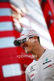 21.05.2011 Barcelona, Spain,  Michael Schumacher (GER), Mercedes GP Petronas F1 Team - Formula 1 World Championship, Rd 05, Spainish Grand Prix, Saturday