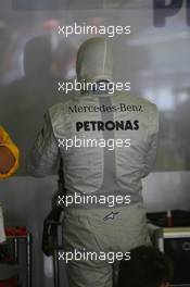 21.05.2011 Barcelona, Spain,  Michael Schumacher (GER), Mercedes GP Petronas F1 Team - Formula 1 World Championship, Rd 05, Spainish Grand Prix, Saturday Practice