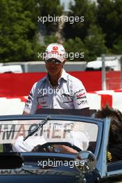 22.05.2011 Barcelona, Spain,  Michael Schumacher (GER), Mercedes GP Petronas F1 Team - Formula 1 World Championship, Rd 05, Spainish Grand Prix, Sunday