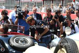 22.05.2011 Barcelona, Spain,  Sebastian Vettel (GER), Red Bull Racing - Formula 1 World Championship, Rd 05, Spainish Grand Prix, Sunday