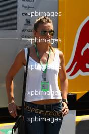 22.05.2011 Barcelona, Spain,  girl in the paddock - Formula 1 World Championship, Rd 05, Spainish Grand Prix, Sunday