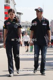 22.05.2011 Barcelona, Spain,  Sébastien Buemi (SUI), Scuderia Toro Rosso - Formula 1 World Championship, Rd 05, Spainish Grand Prix, Sunday