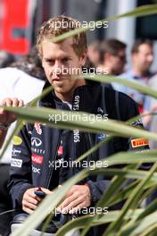 22.05.2011 Barcelona, Spain,  Sebastian Vettel (GER), Red Bull Racing - Formula 1 World Championship, Rd 05, Spainish Grand Prix, Sunday
