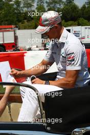 22.05.2011 Barcelona, Spain,  Michael Schumacher (GER), Mercedes GP Petronas F1 Team - Formula 1 World Championship, Rd 05, Spainish Grand Prix, Sunday