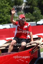 22.05.2011 Barcelona, Spain,  Fernando Alonso (ESP), Scuderia Ferrari - Formula 1 World Championship, Rd 05, Spainish Grand Prix, Sunday