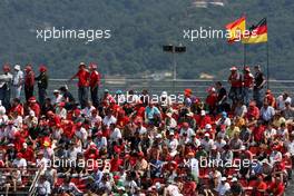 22.05.2011 Barcelona, Spain,  Race fans - Formula 1 World Championship, Rd 05, Spainish Grand Prix, Sunday