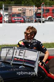 22.05.2011 Barcelona, Spain,  Sebastian Vettel (GER), Red Bull Racing - Formula 1 World Championship, Rd 05, Spainish Grand Prix, Sunday