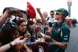 19.05.2011 Barcelona, Spain,  Heikki Kovalainen (FIN), Team Lotus - Formula 1 World Championship, Rd 05, Spainish Grand Prix, Thursday