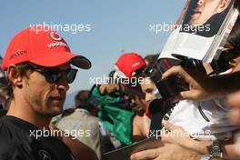 19.05.2011 Barcelona, Spain,  Jenson Button (GBR), McLaren Mercedes  - Formula 1 World Championship, Rd 05, Spainish Grand Prix, Thursday
