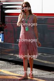 19.05.2011 Barcelona, Spain,  Jessica Michibata (JPN) girlfriend of Jenson Button (GBR) - Formula 1 World Championship, Rd 05, Spainish Grand Prix, Thursday
