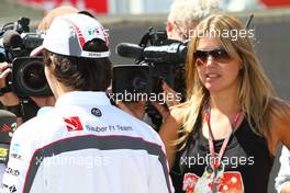 19.05.2011 Barcelona, Spain,  Sergio Perez (MEX), Sauber F1 Team  - Formula 1 World Championship, Rd 05, Spainish Grand Prix, Thursday