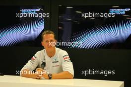 19.05.2011 Barcelona, Spain,  Michael Schumacher (GER), Mercedes GP - Formula 1 World Championship, Rd 05, Spainish Grand Prix, Thursday