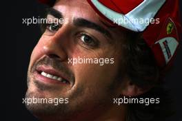 19.05.2011 Barcelona, Spain,  Fernando Alonso (ESP), Scuderia Ferrari - Formula 1 World Championship, Rd 05, Spainish Grand Prix, Thursday Press Conference