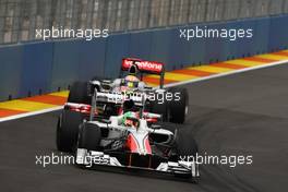 24.06.2011 Valencia, Spain,  Vitantonio Liuzzi (ITA), Hispania Racing Team, HRT - Formula 1 World Championship, Rd 08, European Grand Prix, Friday Practice