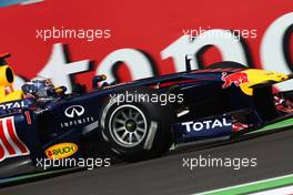 24.06.2011 Valencia, Spain,  Sebastian Vettel (GER), Red Bull Racing - Formula 1 World Championship, Rd 08, European Grand Prix, Friday Practice