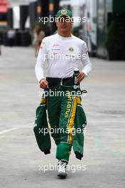 24.06.2011 Valencia, Spain,  Heikki Kovalainen (FIN), Team Lotus - Formula 1 World Championship, Rd 08, European Grand Prix, Friday Practice