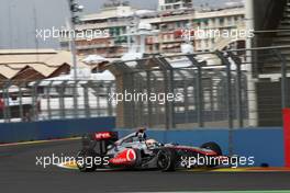 24.06.2011 Valencia, Spain,  Lewis Hamilton (GBR), McLaren Mercedes - Formula 1 World Championship, Rd 08, European Grand Prix, Friday Practice