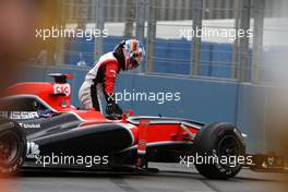 24.06.2011 Valencia, Spain,  Timo Glock (GER), Virgin Racing  - Formula 1 World Championship, Rd 08, European Grand Prix, Friday Practice