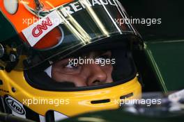 24.06.2011 Valencia, Spain,  Karun Chandhok (IND), test driver, Lotus F1 Team  - Formula 1 World Championship, Rd 08, European Grand Prix, Friday Practice