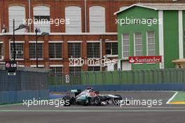 24.06.2011 Valencia, Spain,  Michael Schumacher (GER), Mercedes GP  - Formula 1 World Championship, Rd 08, European Grand Prix, Friday Practice